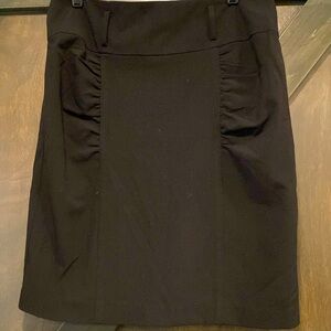 Black mini skirt. Size 4.